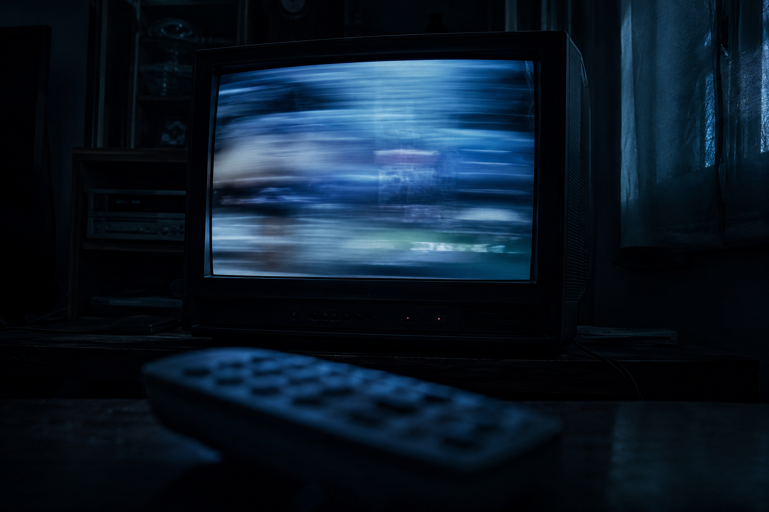 テレビのチャンネルを次々と切り替えるザッピング